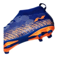 KD Nivia PRO Encounter 7 Football Shoes for Mens, Royal Blue/Orange
