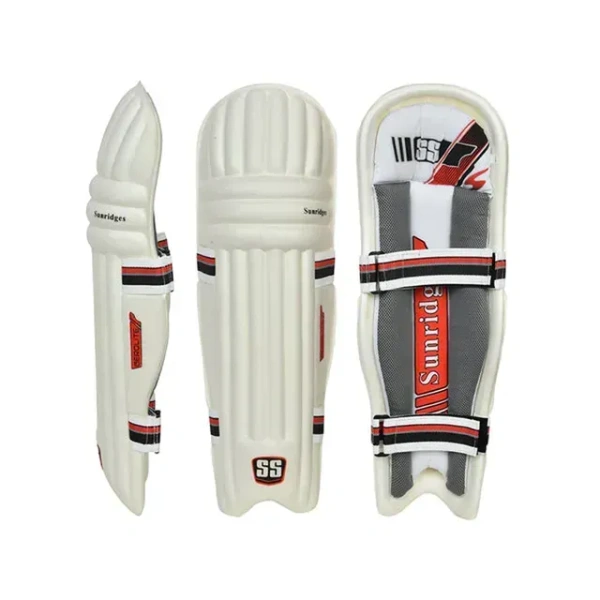 KD SS Aerolite Moulded Batting Leg guard , White