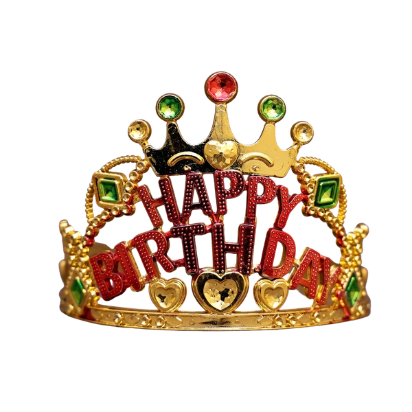  HAPPY BIRTHDAY CROWN