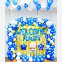 WELCOME BABY FOIL BANNERS