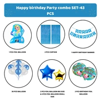 Birthday Decoration Kit Wholesale – Curtains, Balloons, Banners | Direct Manufacturer