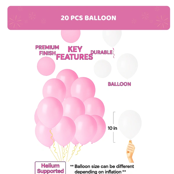 KIWI PARTY  BIRTHDAY COMBO (1 STAR+ 1 CURTAIN+ 20 PCS BALLOON)