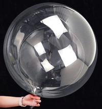 36 INCH BALLON TRANSPARENT