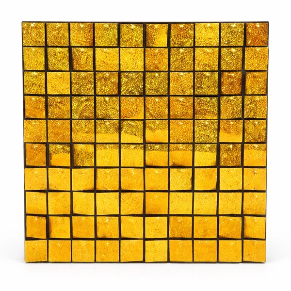Kiwi Party Gold Sequin Backdrop Panel – Premium Glitter Square Panel for Birthday, Wedding & Event Decoration
