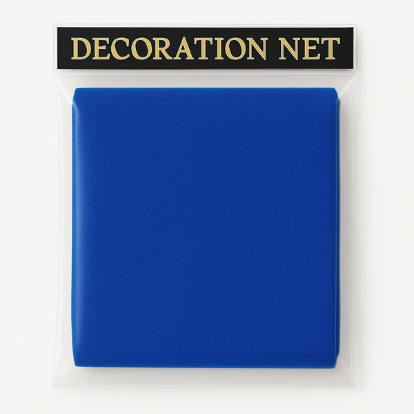 KIWI PARTY ROYAL BLUE COLOR 4 Meter Decorative Net – Multi-Purpose Canopy & Event Decoration Net for Weddings, Temples, Bedrooms (Multiple Colors)