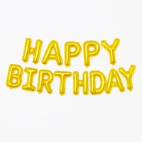 HAPPY BIRTHDAY FOIL BALLOONS BLUE