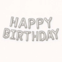 HAPPY BIRTHDAY FOIL BALLOONS GOLDEN