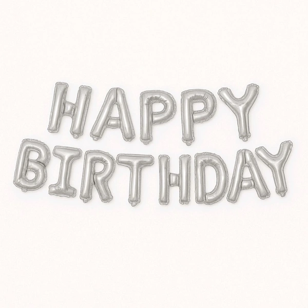 HAPPY BIRTHDAY FOIL BALLOONS GOLDEN