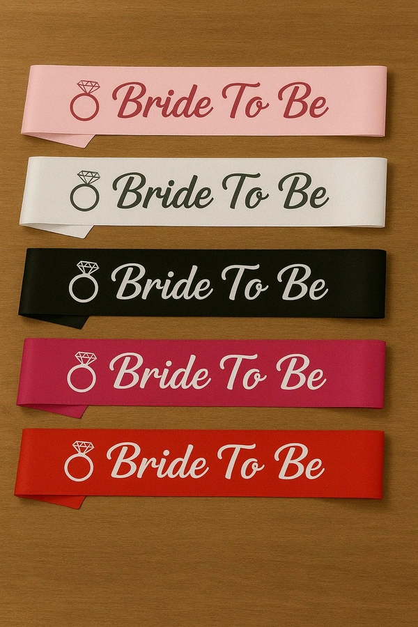 KIWI PARTY  BRIDE TO BE SASH