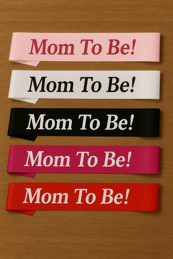 KIWI PARTY  MOM TO BE SASH