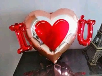 I Love You Heart Foil Balloon