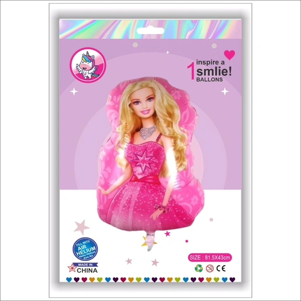 Barbie Foil Balloon