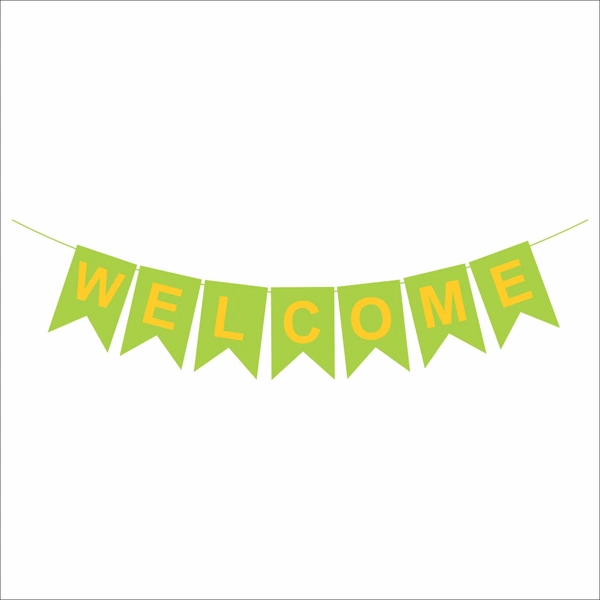 Welcome Banner – Green (Wholesale)