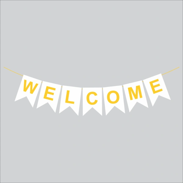 Welcome Banner – White (Wholesale)