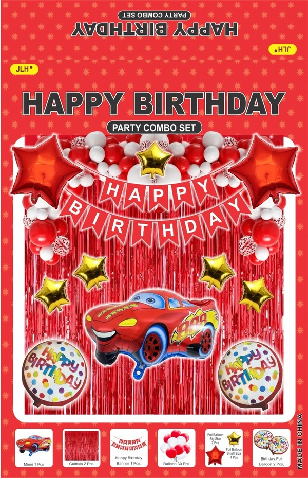 Birthday Decoration Kit Wholesale – Curtains, Balloons, Banners | Direct Manufacturer