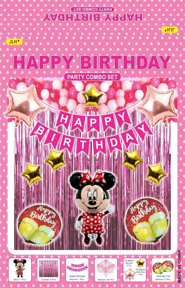 Birthday Decoration Kit Wholesale – Curtains, Balloons, Banners | Direct Manufacturer