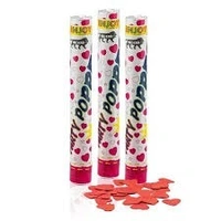 HEARTS PARTY POPPER(40 CM)