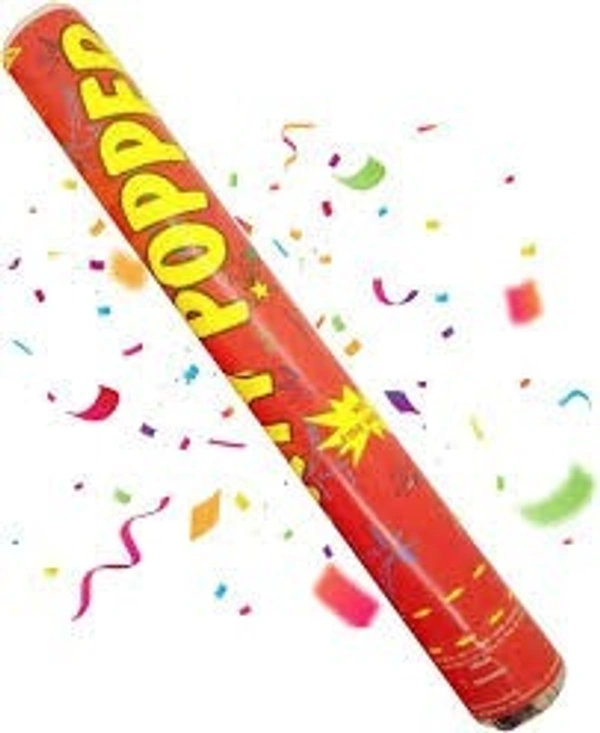 HAPPY BIRTHDAY PARTY POPPER (40 CM)