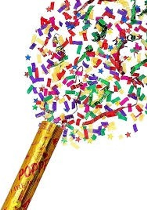 SQUARE PARTY POPPER (40 CM)