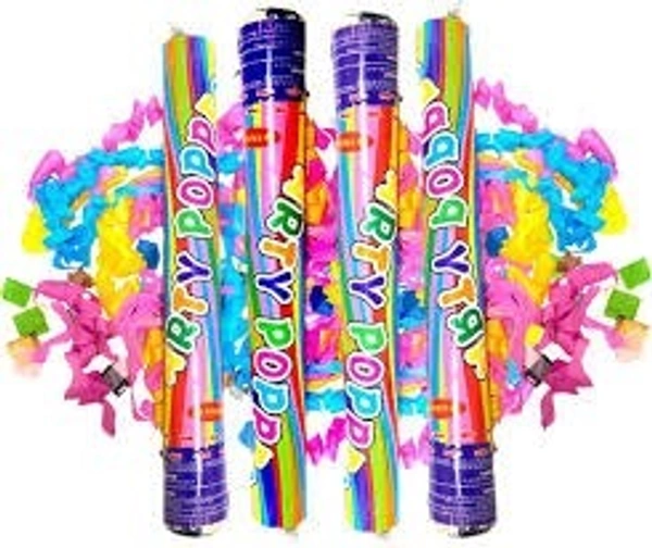 SQUARE PARTY POPPER (30 CM)