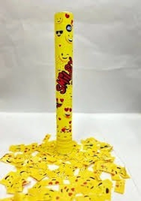 SMILY PARTY POPPER (40 CM)