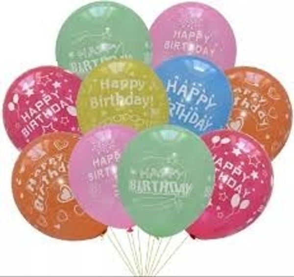 PRINT BALLOONS 100 PCS