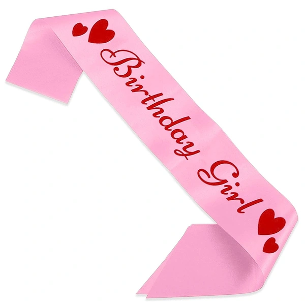 KIWI PARTY  BIRTHDAY GIRL SASH