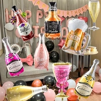 Celebration Pink Bottle Foil Balloon 32 Inch