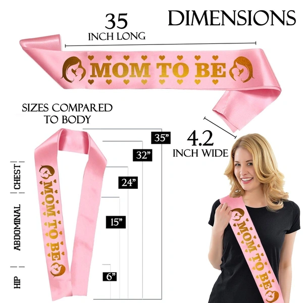 KIWI PARTY  MOM TO BE SASH