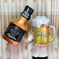 Beer Glass Bottle Foil Balloon 32 Inch