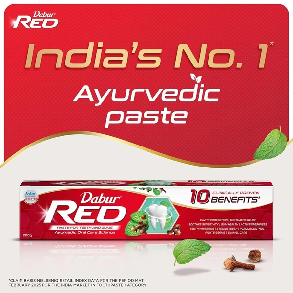 DABUR RED PESTE TEETH AND GUMS 100GM