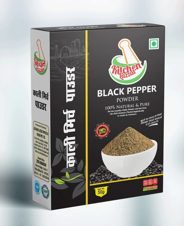 KITCHEN BLACK PEPPER 100GM