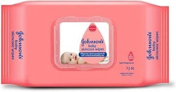 JOHNSONS WIPES 72 Units
