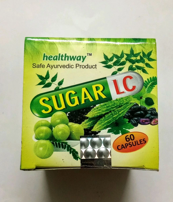 Dr Biswas Healthway Private Limited SUGAR LC, (SAFE AYURVEDIC PRODUCT) - 60 Capsules, Sugam Ayurveda, 2 PCS= 400.0