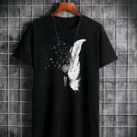 5D DESIGNER TRENDY T-SHIRT ROUND NECK - Nutmeg Wood Finish, M