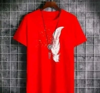 5D DESIGNER TRENDY T-SHIRT ROUND NECK - Nutmeg Wood Finish, M