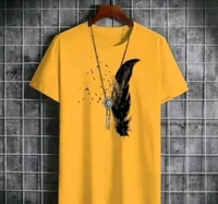 5D DESIGNER TRENDY T-SHIRT ROUND NECK - Nutmeg Wood Finish, M