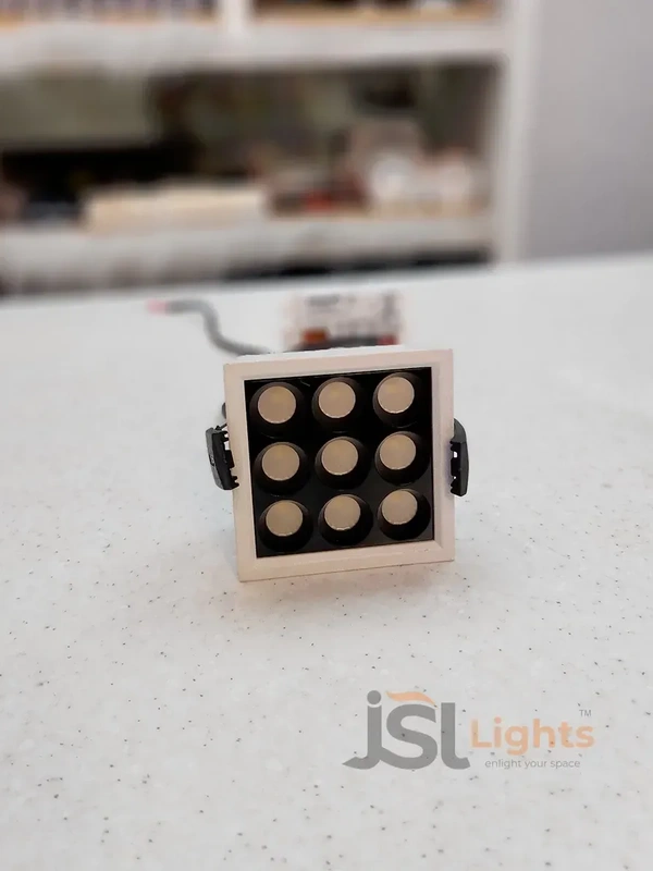 APRA AP020 18W White Linear Recessed COB Spotlight - 18W, 3000K