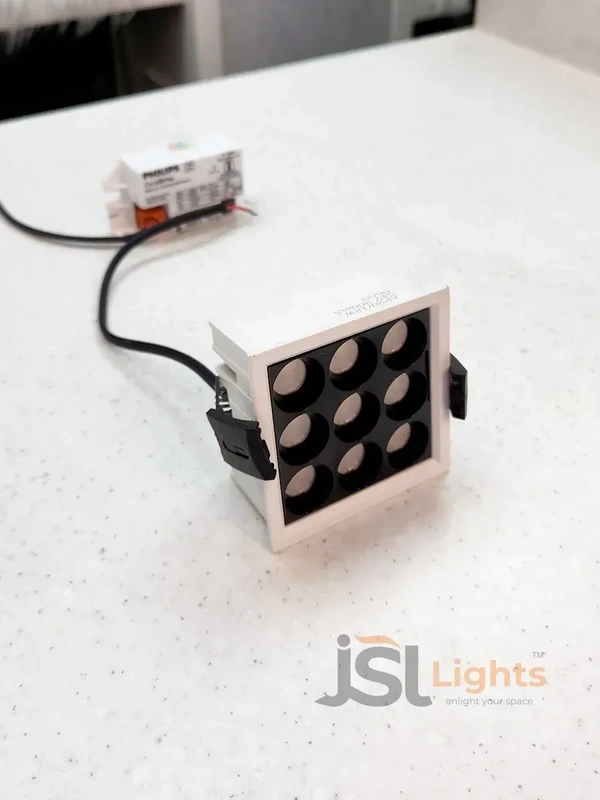 APRA AP020 18W White Linear Recessed COB Spotlight - 18W, 3000K