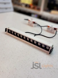 APRA AP020 24W White Linear Recessed COB Spotlight - 24W, 4000K