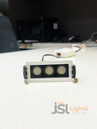 APRA AP020 6W White Linear Recessed COB Spotlight - 6W, 4000K