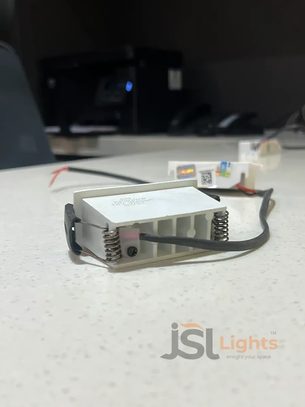 APRA AP020 6W White Linear Recessed COB Spotlight - 6W, 4000K