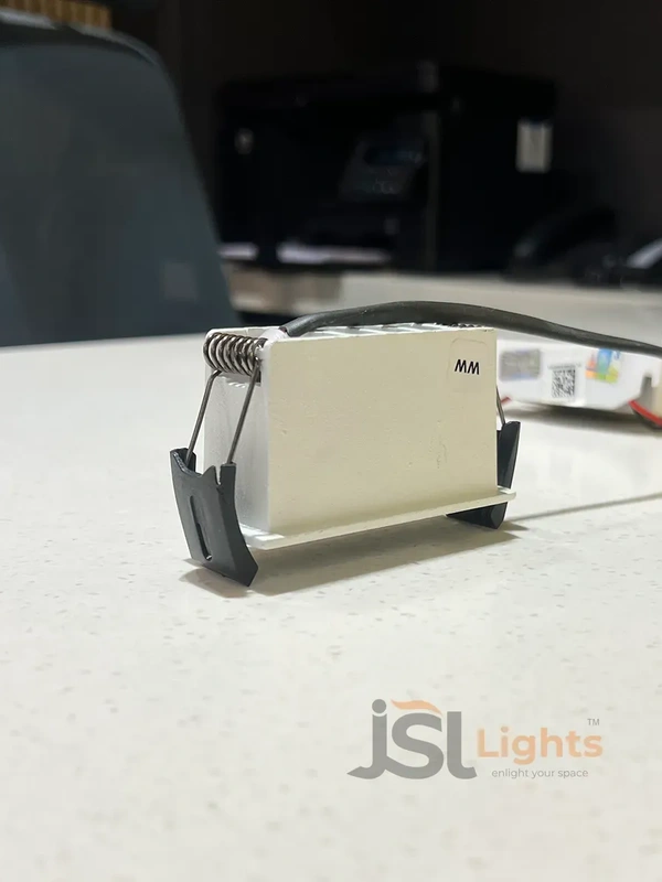 APRA AP020 6W White Linear Recessed COB Spotlight - 6W, 4000K