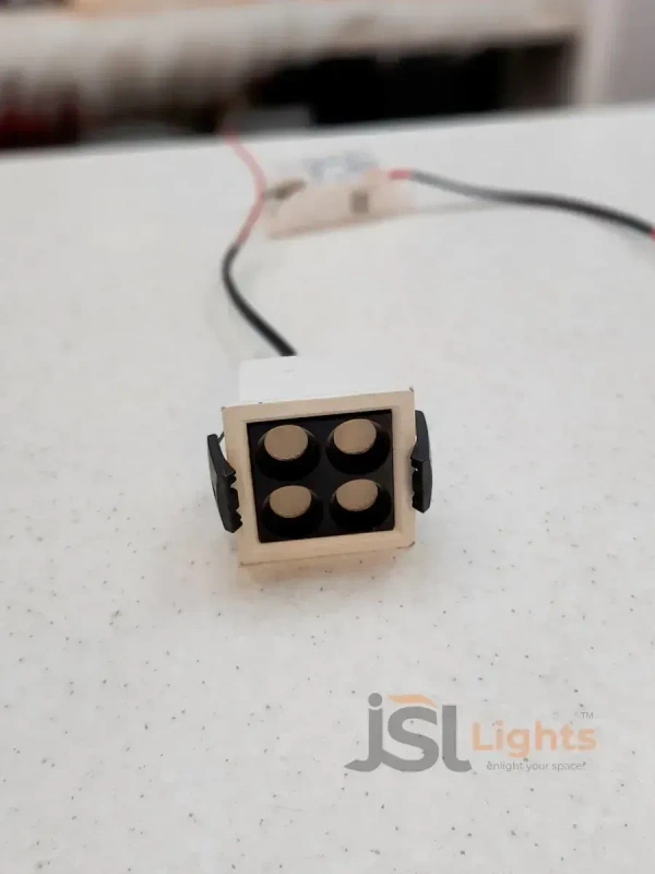 APRA AP020 8W White Linear Recessed COB Spotlight - 8W, 4000K