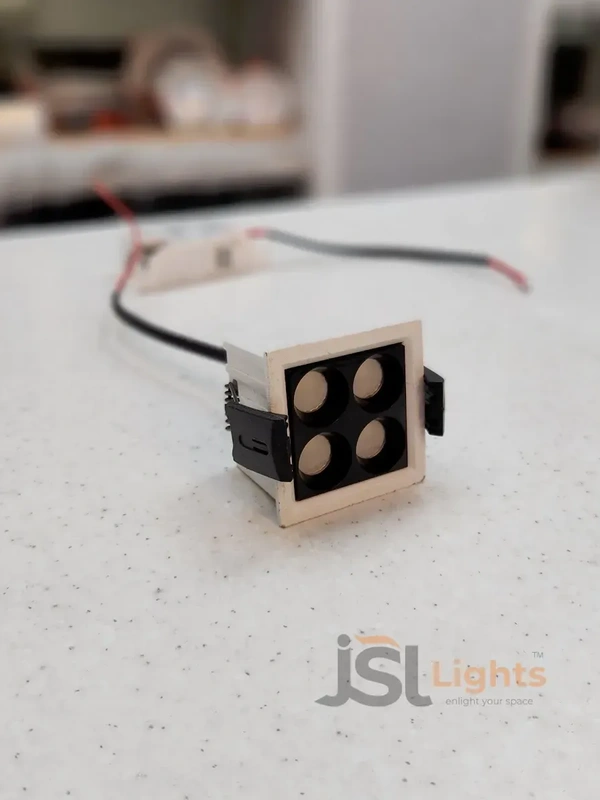 APRA AP020 8W White Linear Recessed COB Spotlight - 8W, 4000K