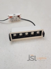 APRA AP 025 12W White Linear Recessed COB Spotlight - 12W, 4000K