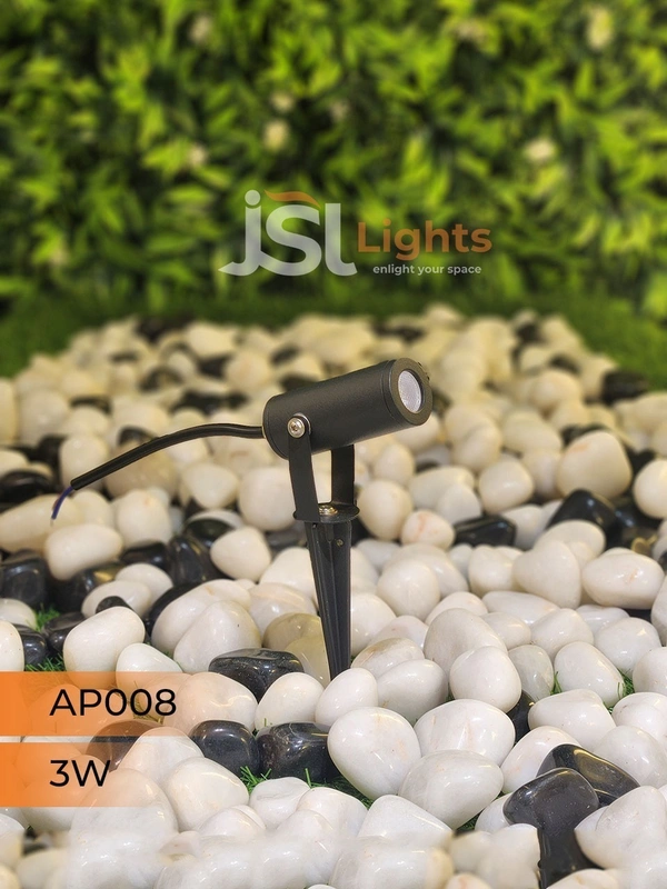 APRA AP008 3W LED Spike Garden Spot Light  - 3W, WW