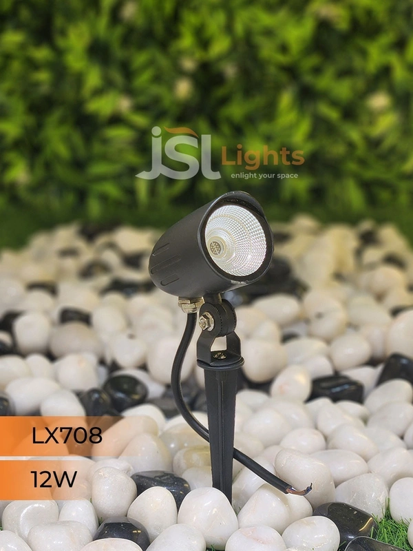 LX 708 12W LED Spike Garden Light RGB - 12W, RGB