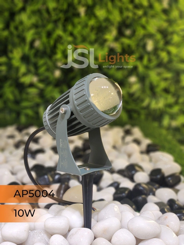 APRA AP5004 10W LED Lens Spike Garden Light - 10W, WW