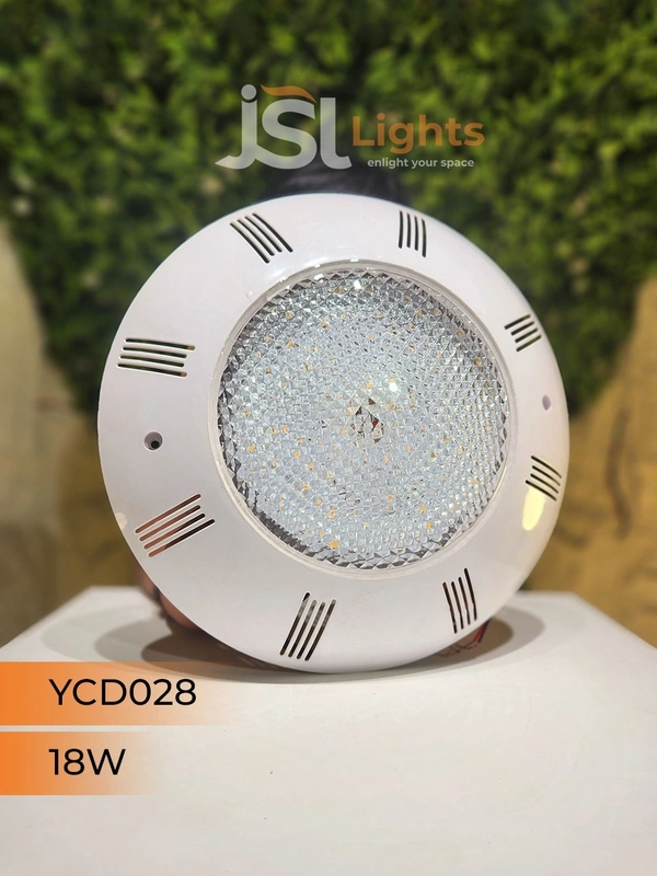 ABS 028-IND Under Water 18W Pool Led Light - 18W, WW